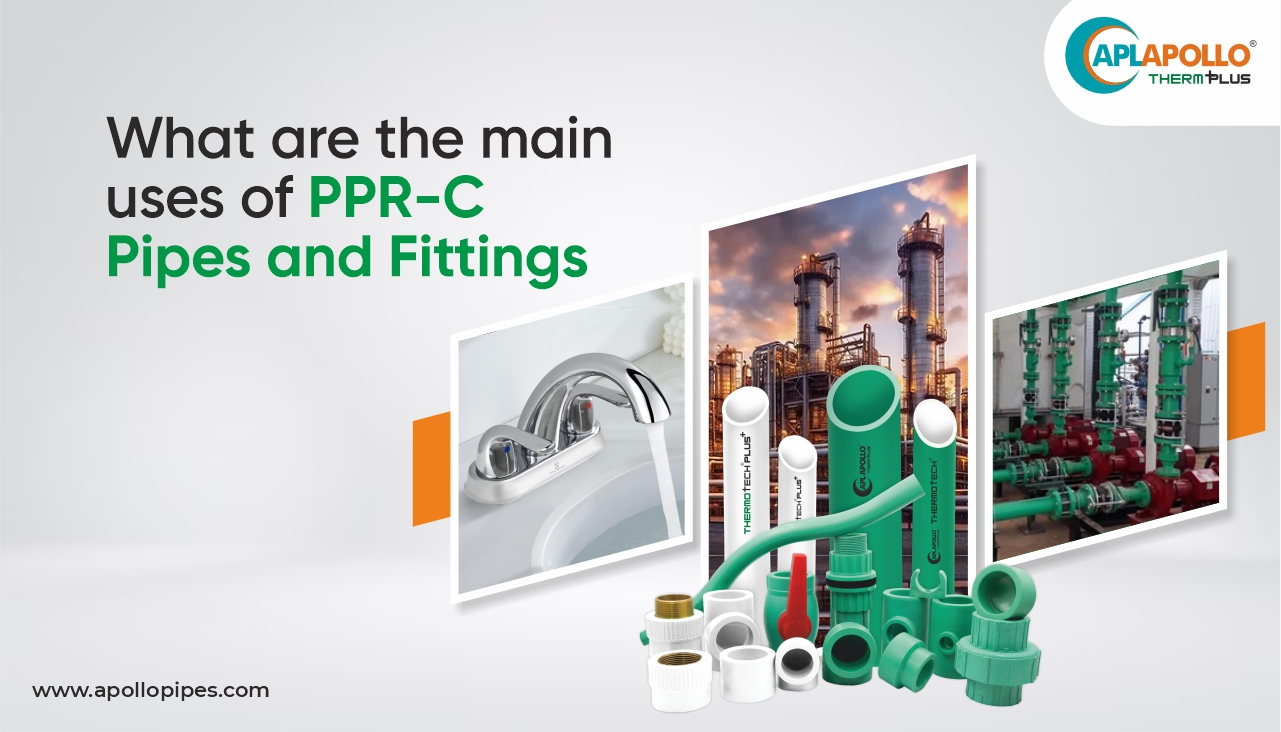 PPRC pipes and fittings